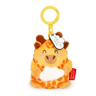 Legami | Giraffe Plush Key Ring - Tiny Super Soft!