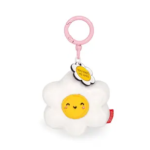 Legami | Daisy Plush Key Ring - Tiny Super Soft!
