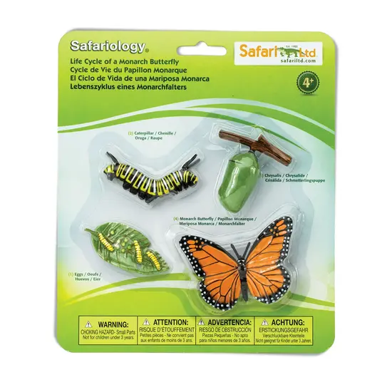 Safari Ltd Safari Ltd life cycle Monarch butterfly