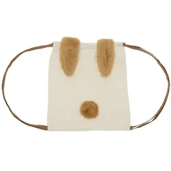 BB&Co | Sac à dos Lapin Honeycomb Écru 27 x 30 cm