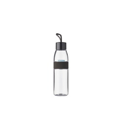 Mepal | Bouteille Ellipse Nordic Noir Noir/Transparent 500 ml
