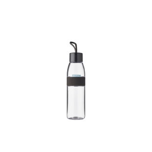 Mepal | Bouteille Ellipse Nordic Noir Noir/Transparent 500 ml