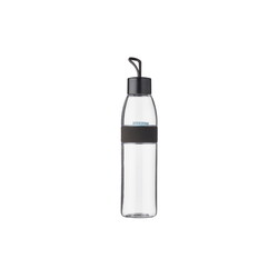 Mepal | Trinkflasche Ellipse Nordic Black Schwarz/Transparent 700 ml