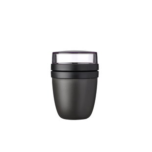 Mepal | Boîte à lunch Ellipse Nordic Black Plastique Noir 700 ml
