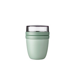 Mepal | Ellipse Nordic Sage Plastic Lunch Pot, Green, 700 ml