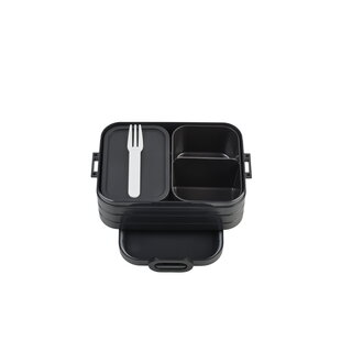 Mepal | Bento Lunchbox Take A Break Midi Nordic Black 12x6.5x18.5cm