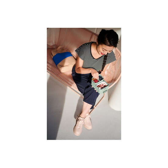 Mepal Mepal | Boîte à lunch Bento Take A Break Midi Nordic Sage 12 x 6,5 x 18,5 cm