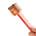 Legami Legami | Taille-crayon lumineux avec récipient - Ours en peluche - Taille-crayon magique