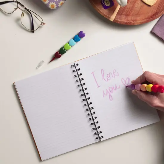 Legami Legami | 12 Stackable Crayons - Dream in Colour