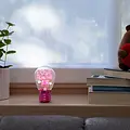 Legami Legami | Decorative Lightbulb-Shaped Table Lamp - Love is in the Air - Bulb Fiction