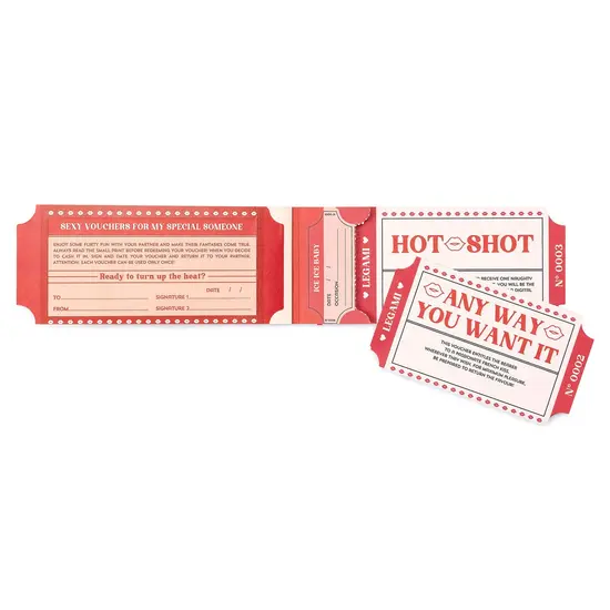 Legami Legami | Livre de 24 bons sexy - Bons cadeaux