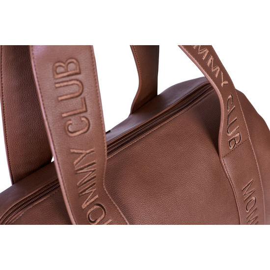 Childwood - Childhome Childhome | Mommy Club Dark Brown Simili Leather Changing Bag