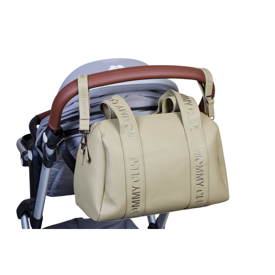 Childwood - Childhome Childhome | Mommy Club Soft Green Simili Leather Nappy Bag