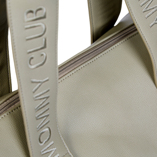 Childwood - Childhome Childhome | Sac à langer Mommy Club Vert tendre Simili cuir