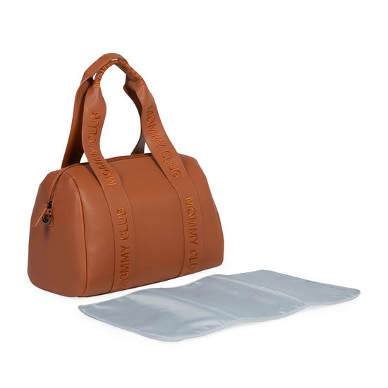 Childwood - Childhome Childhome | Sac à langer Mommy Club Simili cuir marron