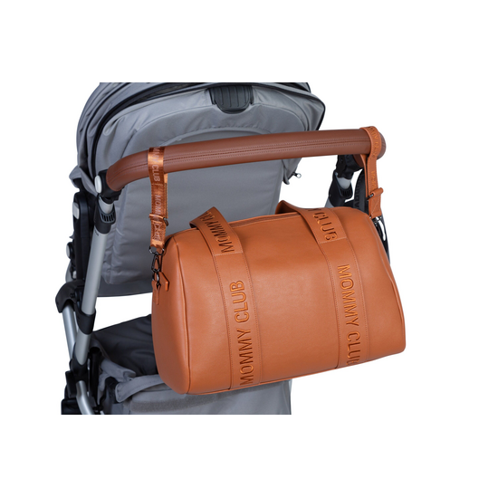 Childwood - Childhome Childhome | Sac à langer Mommy Club Simili cuir marron