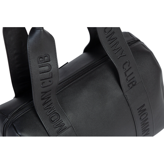 Childwood - Childhome Childhome | Sac à langer Mommy Club Noir Simili Cuir