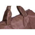 Childwood - Childhome Childhome | Sac à langer Mommy Bag Signature Simili Cuir Marron Foncé