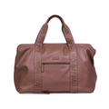Childwood - Childhome Childhome | Mommy Bag Signature Simili Leather Dark Brown