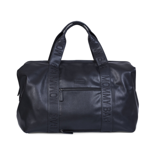 Childhome | Mommy Bag Signature Simili Leather Black