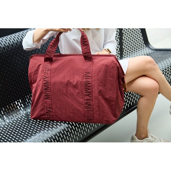 Childwood - Childhome Childhome | Mommy Bag Signature Urban Bordeaux