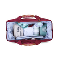 Childwood - Childhome Childhome | Wickeltasche Mommy Bag Signature Urban Bordeaux
