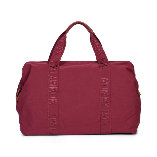 Childwood - Childhome Childhome | Wickeltasche Mommy Bag Signature Urban Bordeaux