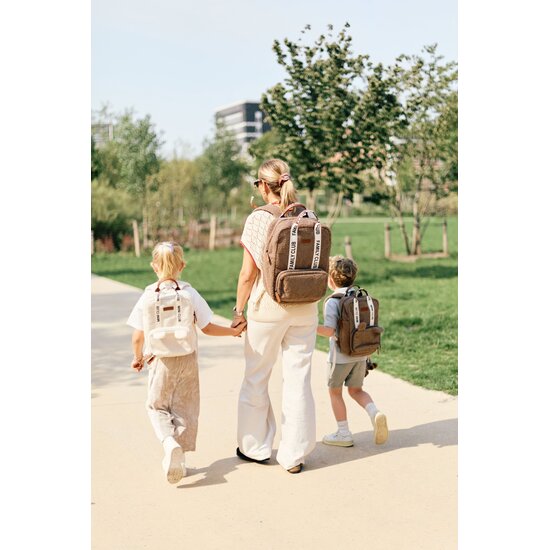 Childwood - Childhome Childhome | Family Club Signature Teddy Soft Brown Backpack Changing Bag