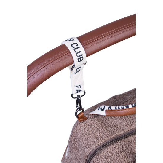 Childwood - Childhome Childhome | Verzorgingstas Family Club Rugzak Signature Teddy Zacht Bruin