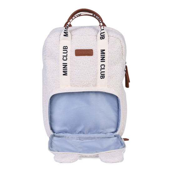 Childwood - Childhome Childhome | Rucksack Mini Club Signature Teddy Ecru