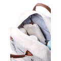 Childwood - Childhome Childhome | Wickeltasche Family Club Rucksack Signature Teddy Ecru
