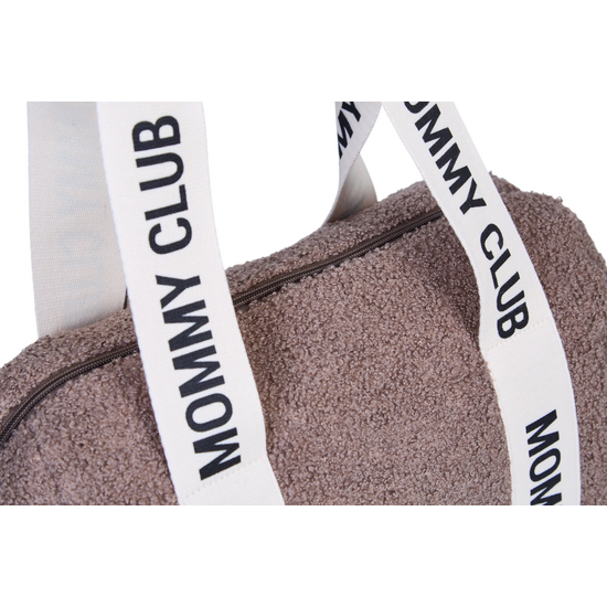 Childwood - Childhome Childhome | Wickeltasche Mommy Club Signature Teddy Soft Brown