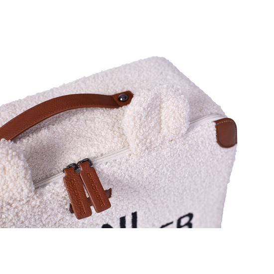 Childwood - Childhome Childhome | Mini Traveller Teddy Off White Suitcase