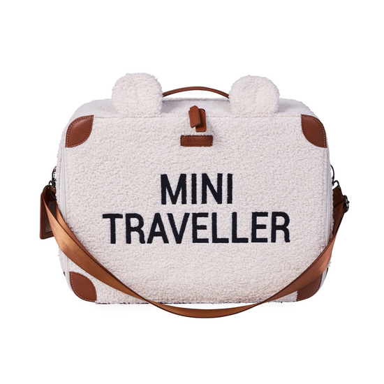 Childwood - Childhome Childhome | Reisekoffer Mini Traveller Teddy Off White