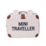 Childwood - Childhome Childhome | Reiskoffer Mini Traveller Teddy Off White