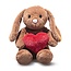 Steiff Steiff | Hoppie Rabbit Love 16cm Light Brown