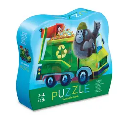 Crocodile Creek | Mini-Puzzle – Go Gorilla 12 Teile