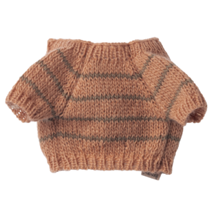 Maileg | Puppy supply, Small, Knitted sweater - Coral