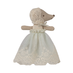 Maileg | Babymaus im Kleidchen – Mint