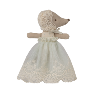 Maileg | Babymaus im Kleidchen – Mint