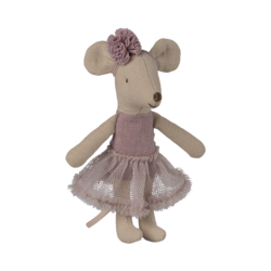 Maileg | Ballerina mouse, Little sister - Heather