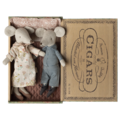Maileg Maileg | Grandma and grandpa mice in cigarbox