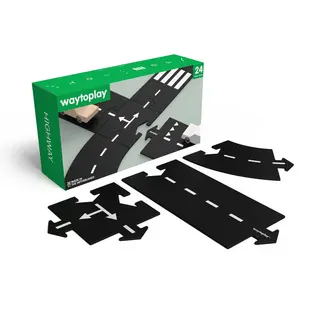 Waytoplay Straße - Autostraße 24 Teilig
