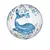 Little Dutch Little Dutch | Ballon de plage Ocean Dreams 3D Baleine Bleu