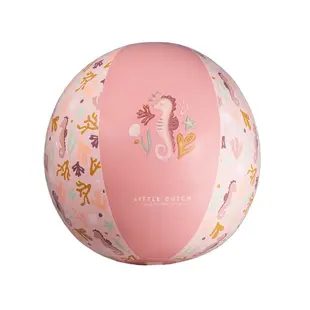Little Dutch | Ballon de plage Ocean Dreams rose 35 cm