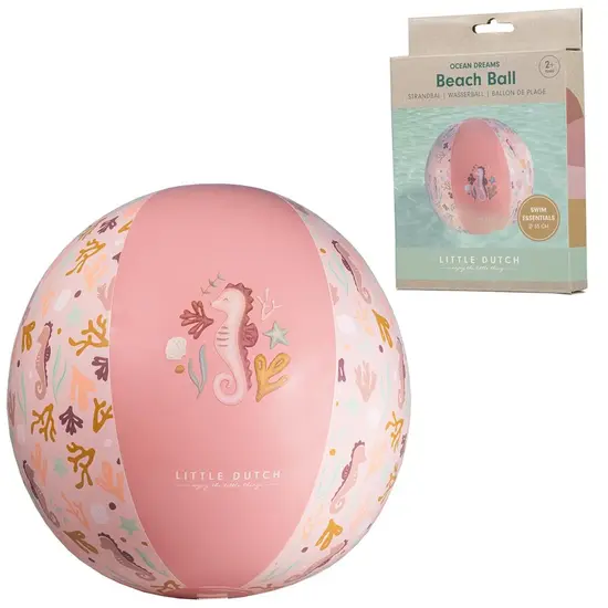 Little Dutch Little Dutch | Ocean Dreams Beach Ball Pink 35cm