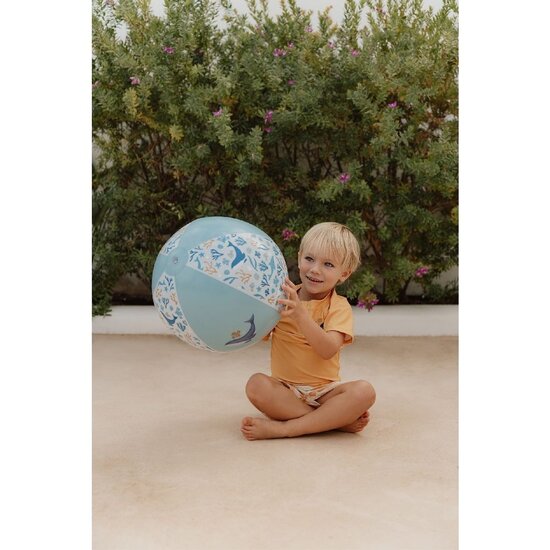 Little Dutch Little Dutch | Ocean Dreams Strandbal Blauw 35cm