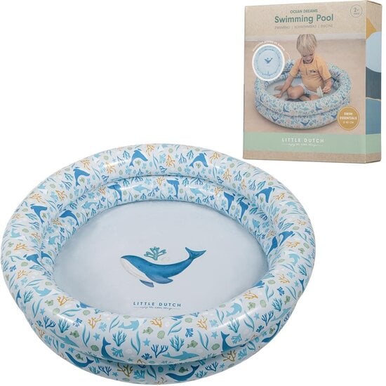 Little Dutch Little Dutch | Piscine Ocean Dreams Bleue 80 cm