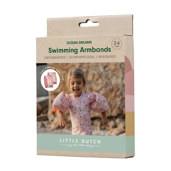 Little Dutch Little Dutch | Ocean Dreams Swimming Armbands Pink