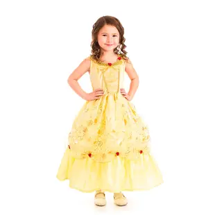 Little Adventures | Verkleed Jurk Yellow Beauty